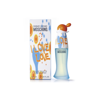Moschino I Love Love For Women Eau De Toilette 50ML Moschino I Love Love For Women Eau De Toilette 50ML