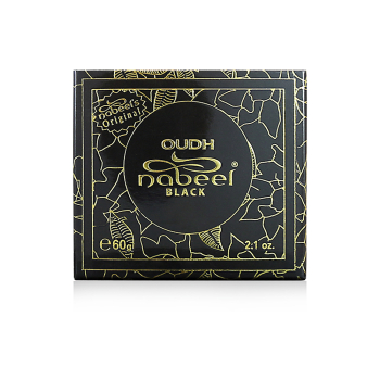 NABEEL OUDH NABEEL BLACK 60GMS INCENSE
