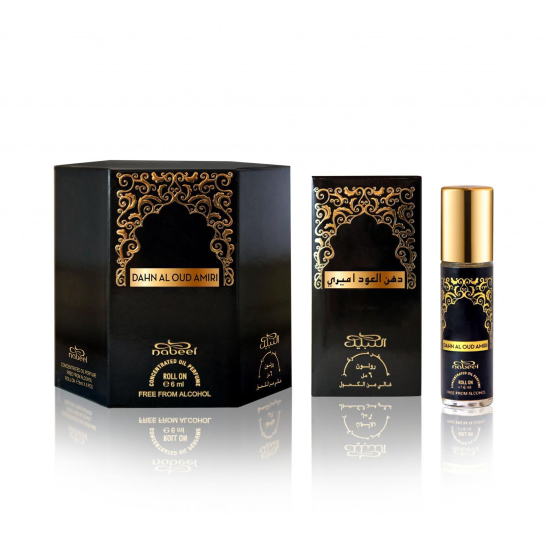 NABEEL DAHN AL OUD AMIRI ROLL ON OIL PERFUME 6ML * 6 PCS