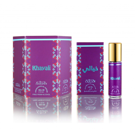 NABEEL KHAYALI ROLL ON OIL PERFUME 6ML * 6 PCS