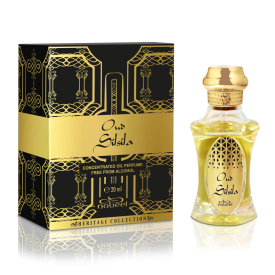 NABEEL OUD SILSILA 20ml OIL PERFUME
