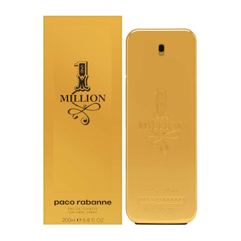 Paco Rabanne 1 Million  Eau De Toilette For Men 200ML Paco Rabanne 1 Million  Eau De Toilette For Men 200ML