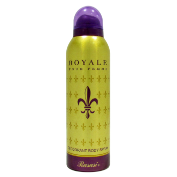 Rasasi Royale Women Deodorant Spray For Women 200ml Rasasi Royale Women Deodorant Spray For Women 200ml