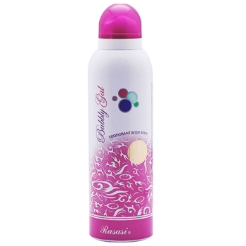 Rasasi Bubbly Gal Deodorant Spray For Women 200ml Rasasi Bubbly Gal Deodorant Spray For Women 200ml