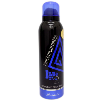 Rasasi Blue For Men 2 Deodorant Spray For Men 200ml Rasasi Blue For Men 2 Deodorant Spray For Men 200ml