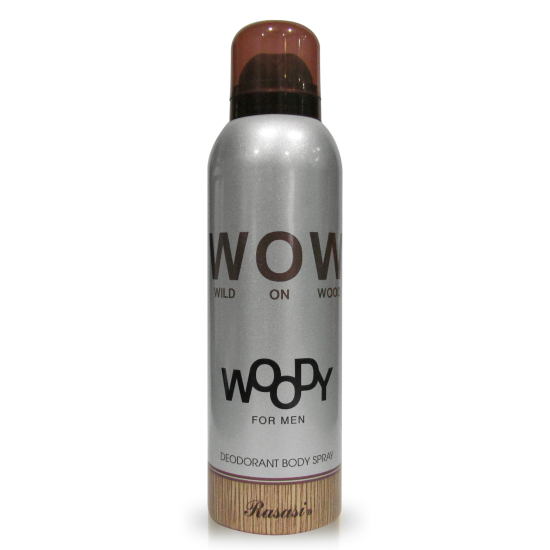 Rasasi Woody Men Deodorant Spray For Men 200ml