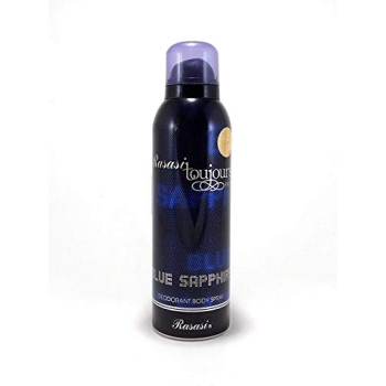 Rasasi Toujours - Blue Sapphire Deodorant Spray For Men 200ml Rasasi Toujours - Blue Sapphire Deodorant Spray For Men 200ml
