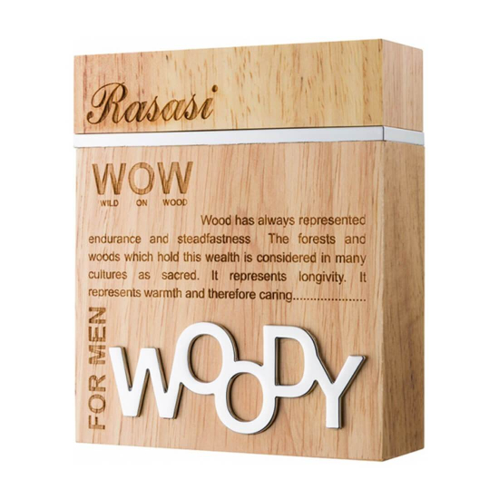 Rasasi Woody Men Eau De Parfum For Men 60ml