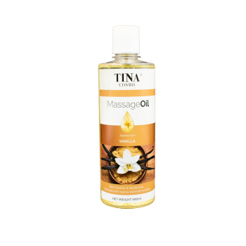 Tina Cosmo Intensive Care Massage Oil 500ml -VANILLA Tina Cosmo Intensive Care Massage Oil 500ml -VANILLA