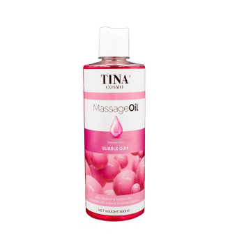 Tina Cosmo Intensive Care Massage Oil 500ml -BUBBLE GUM