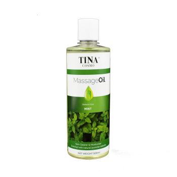 Tina Cosmo Intensive Care Massage Oil 500ml -MINT Tina Cosmo Intensive Care Massage Oil 500ml -MINT