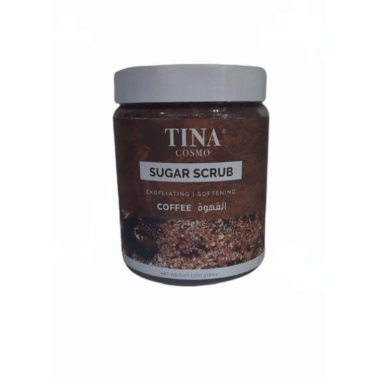 Tina Cosmo Sugar Scrub 1.2kg - COFFEE