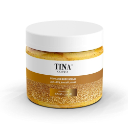 Tina Cosmo Foot & Body Scrub 300ml - GOLD
