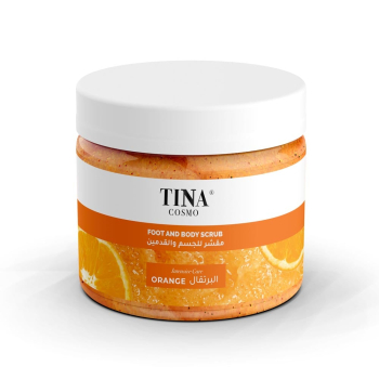 Tina Cosmo Foot & Body Scrub 300ml -ORANGE
