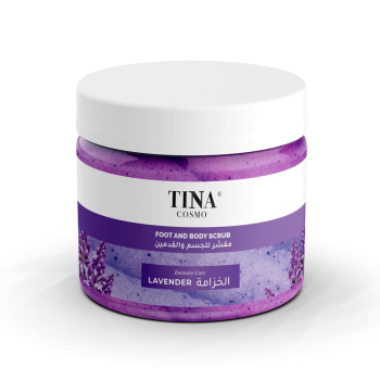 Tina Cosmo Foot & Body Scrub 300ml - LAVENDER