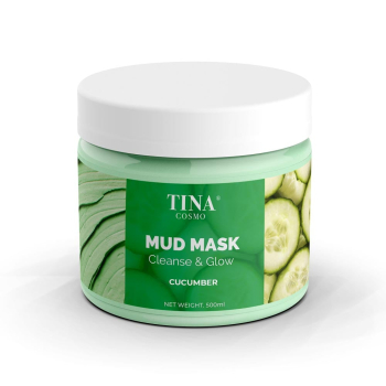 Tina Cosmo Cleans & Glow Mud Mask 300ml - CUCUMBER