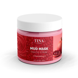 Tina Cosmo Clean & Dlow Mud Mask 300ml - POMEGRANATE