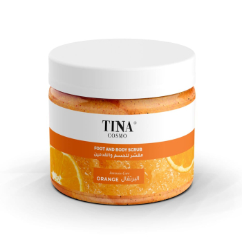 Tina Cosmo Foot and Body Scrub Orange 300ML