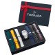 TORNADO- SPECTRA LIMITED EDITION - GIFT COLLECTION FOR MEN, Silicone & Leather Straps Set - T23006C-SBSW-S