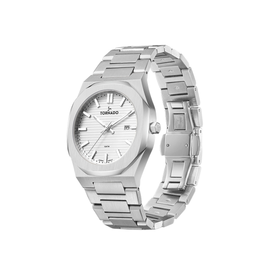 TORNADO- SPECTRA LIMITED EDITION - GIFT COLLECTION FOR MEN, Silicone & Leather Straps Set - T23006C-SBSW-S