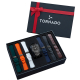 TORNADO- SPECTRA LIMITED EDITION - GIFT COLLECTION FOR MEN, Silicone & Leather Straps Set - T23006C-XBXB-S