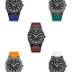 TORNADO- SPECTRA LIMITED EDITION - GIFT COLLECTION FOR MEN, Silicone & Leather Straps Set - T23006C-XBXB-S
