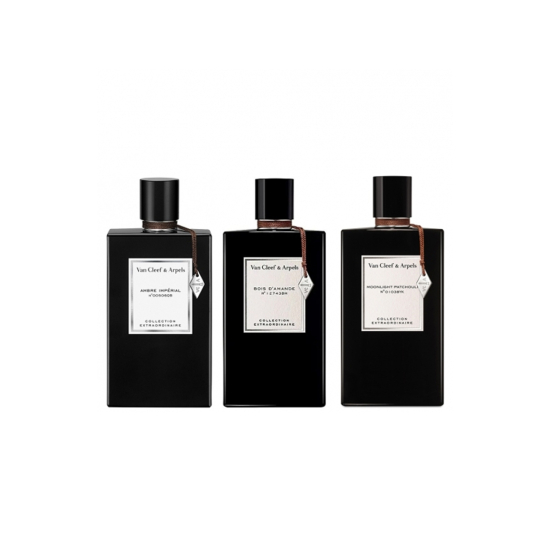 Van Cleef Ambre Imperial+ Bois D'amande + Moonlight Patchouli 3 x 45ML Set