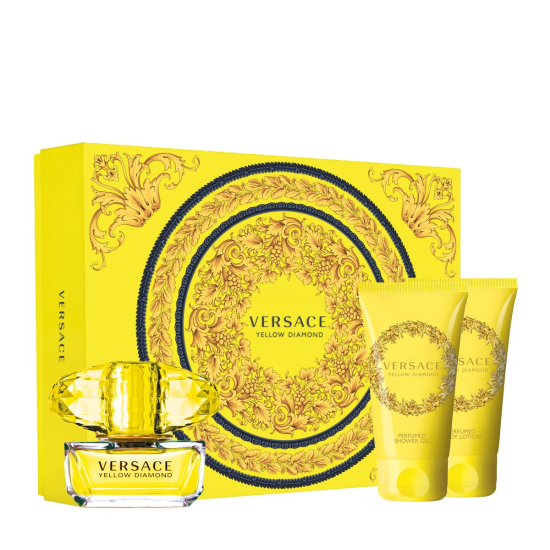 Versace Yellow Diamond For Women Eau De Toilette 50ML Set