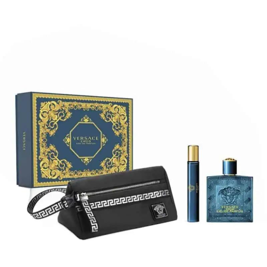 Versace Eros Eau De Parfum 100ML Set For Men