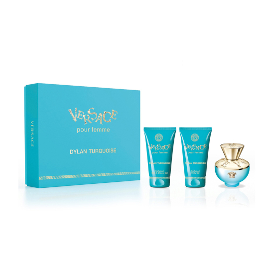 Versace Pour Femme Dylan Torquoise Eau De Toilette 50ML Set