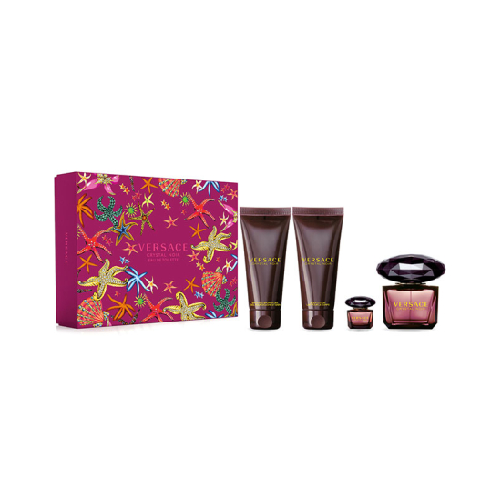 Versace Crystal Noir For Women Eau De Toilette 90ML Set