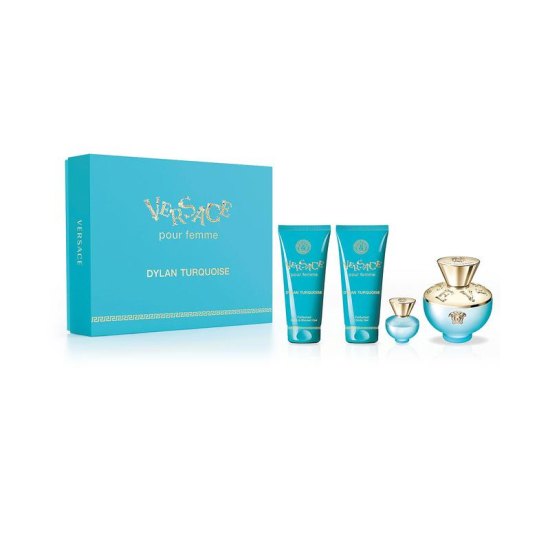 Versace Pour Femme Dylan Torquoise Eau De Toilette 100ML Set For Women