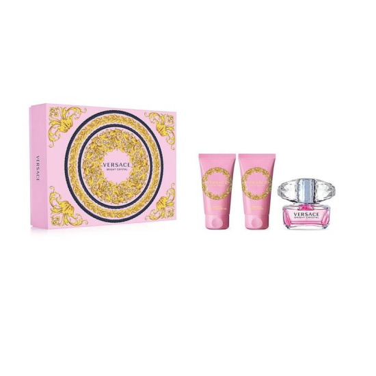 Versace Bright Crystal For Women Eau De Toilette 50ML Set