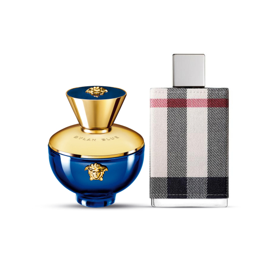 Versace Pour Femme Dylan Blue & Burberry London