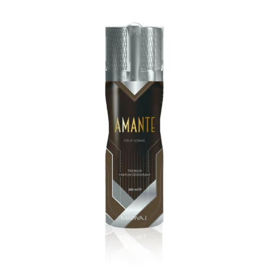 Maryaj AMANTE Parfume Deodorant Body Spray For Men, 200 ml